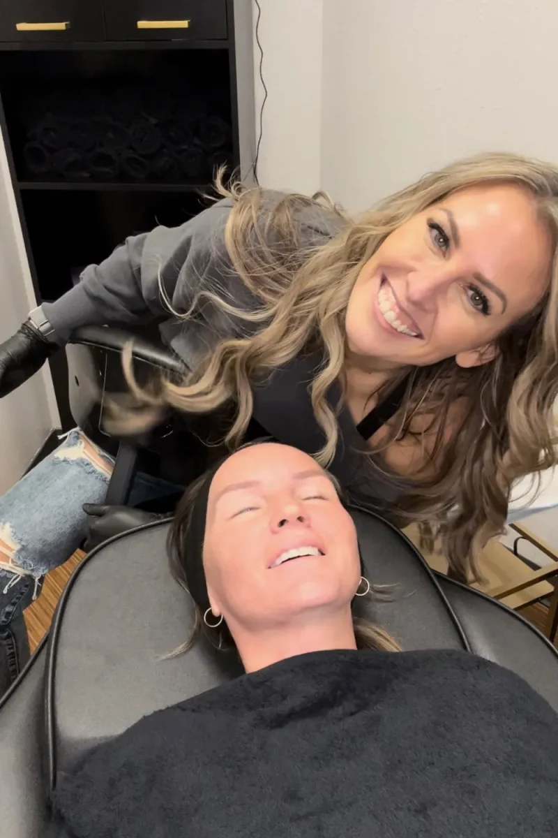 Beauty Treatment for a female by the Sotto Aesthetics staff